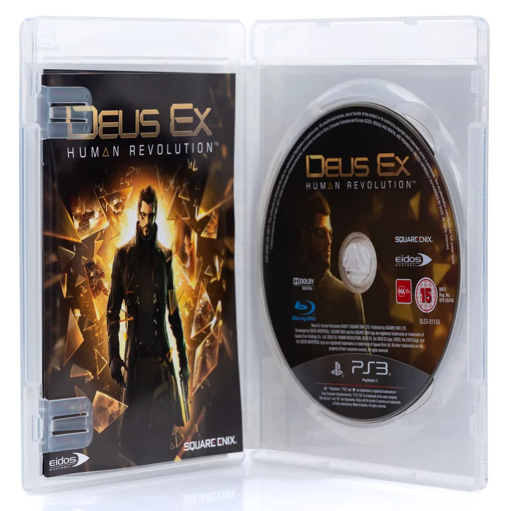 Deus Ex: Human Revolution - PS3 spill - Retrospillkongen