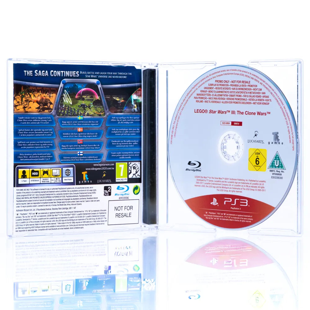 LEGO Star Wars III: The Clone Wars PS3 promo - PS3 spill - Retrospillkongen