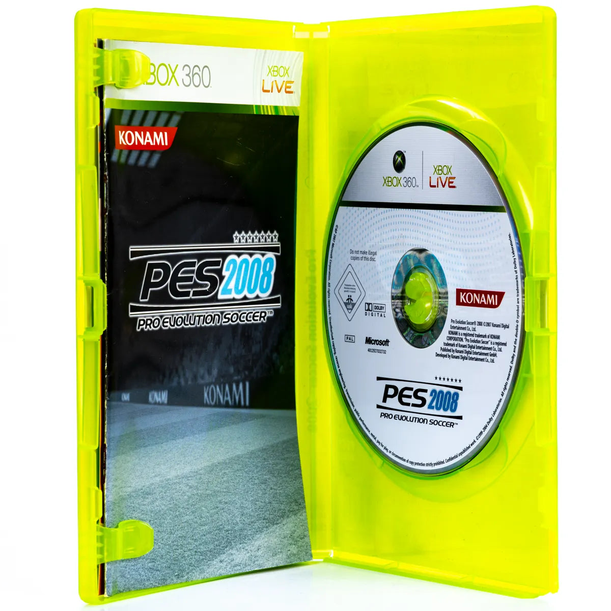 Pro Evolution Soccer 2008 - Xbox 360 spill - Retrospillkongen