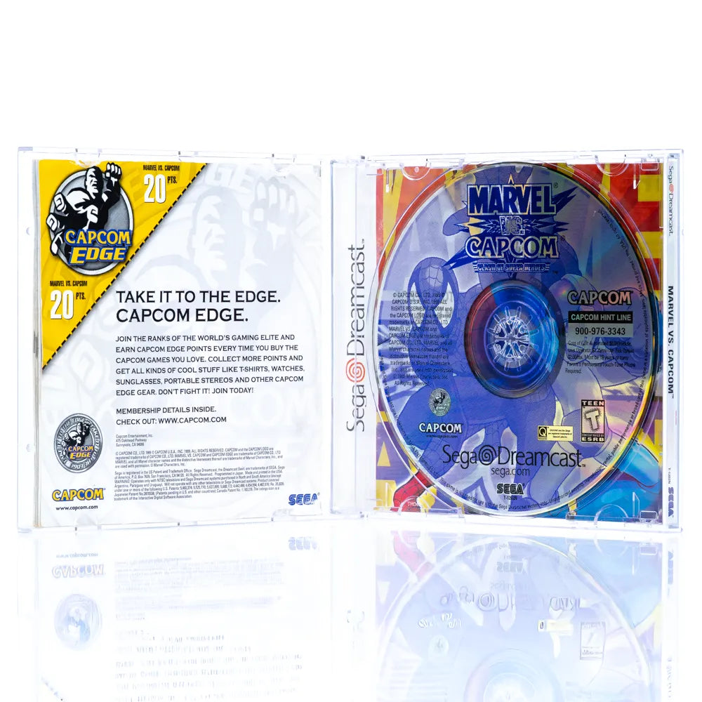 Marvel vs. Capcom: Clash of Super Heroes - Dreamcast spill (USA) - Retrospillkongen
