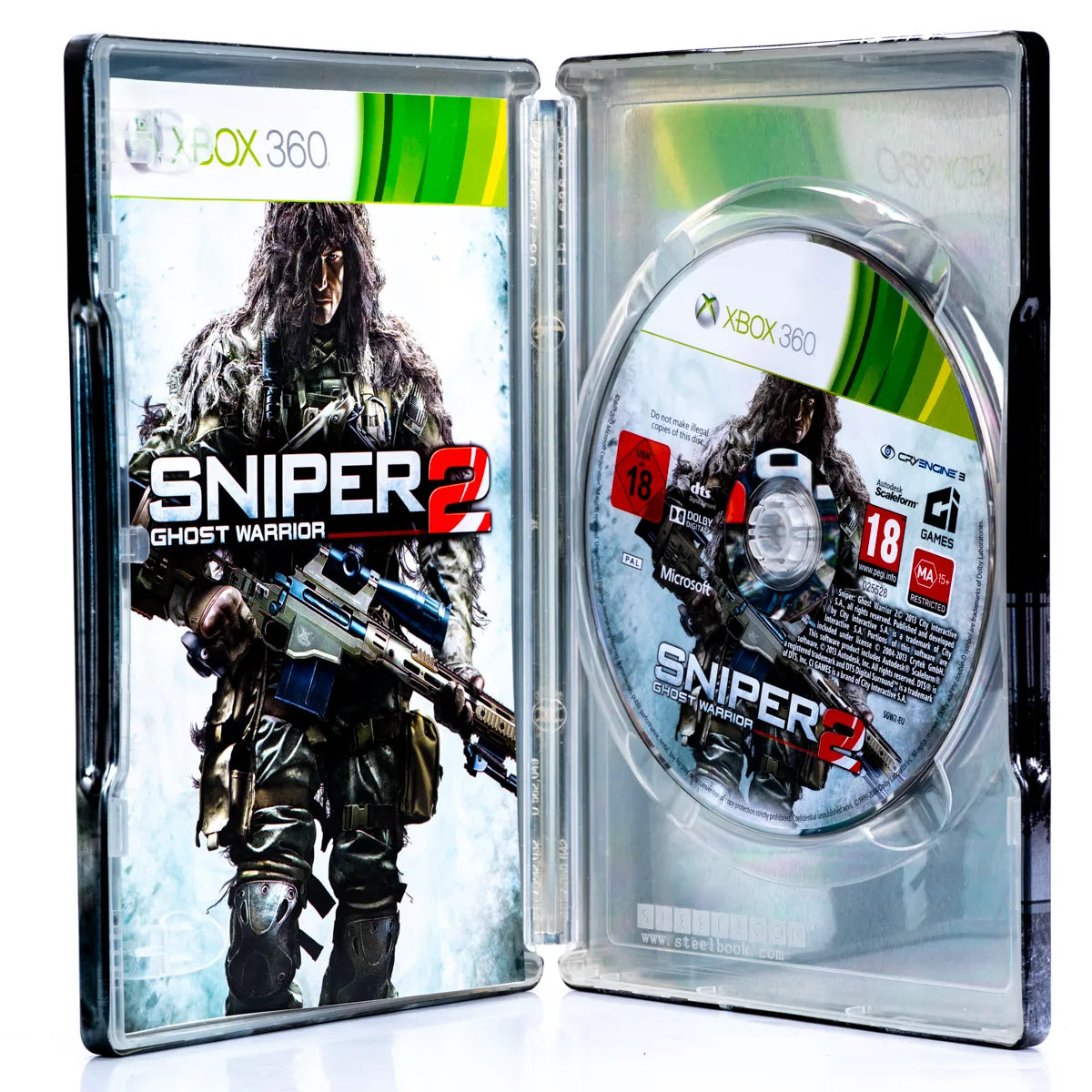 Sniper: Ghost Warrior 2 (Steelbook) - Xbox 360 spill - Retrospillkongen
