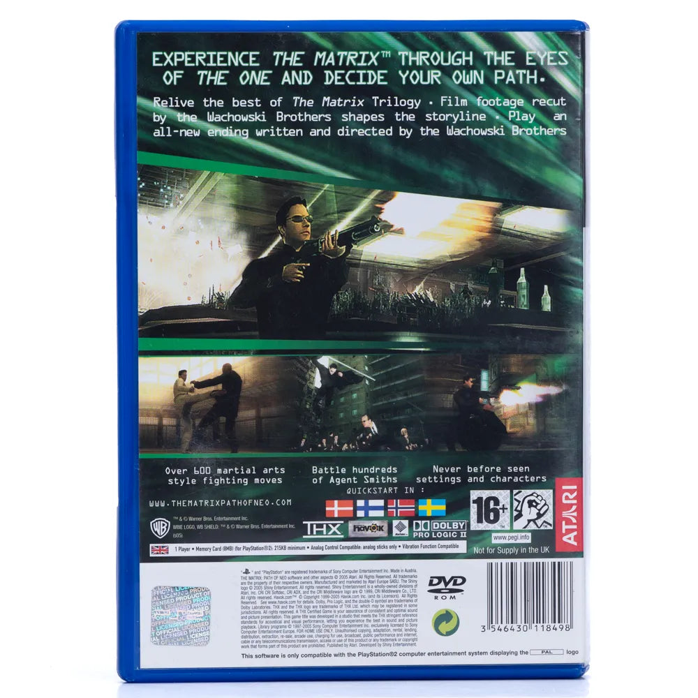The Matrix: Path of Neo - PS2 Spill - Retrospillkongen