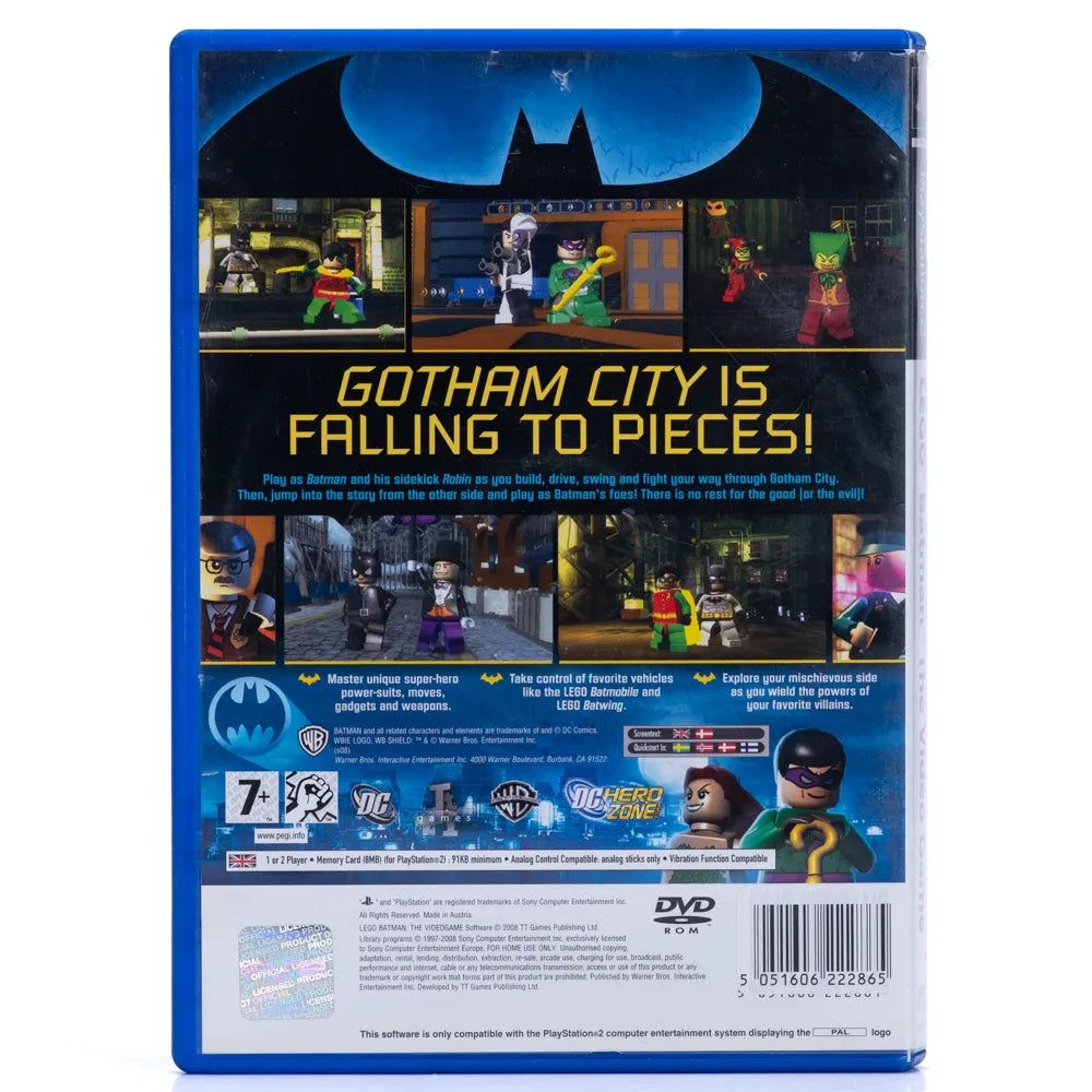 LEGO Batman: The Videogame - PS2 spill - Retrospillkongen