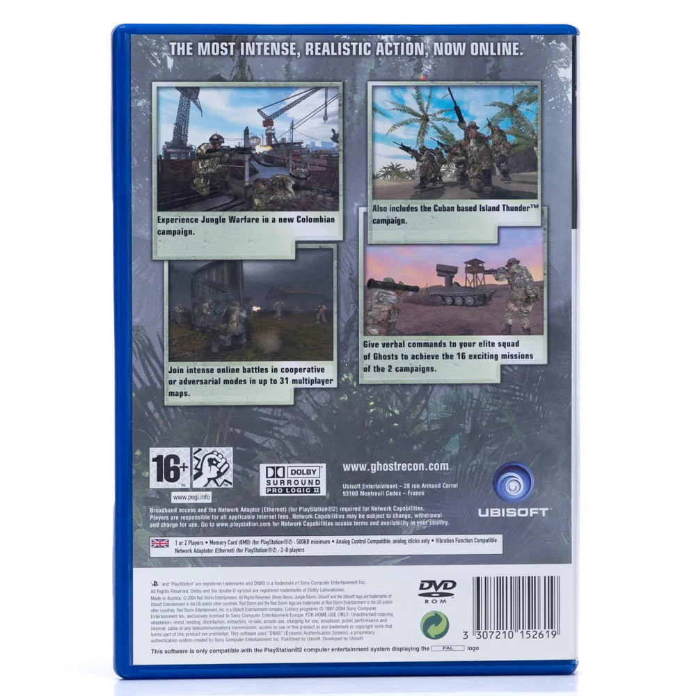 Tom Clancy's Ghost Recon: Jungle Storm - PS2 Spill - Retrospillkongen