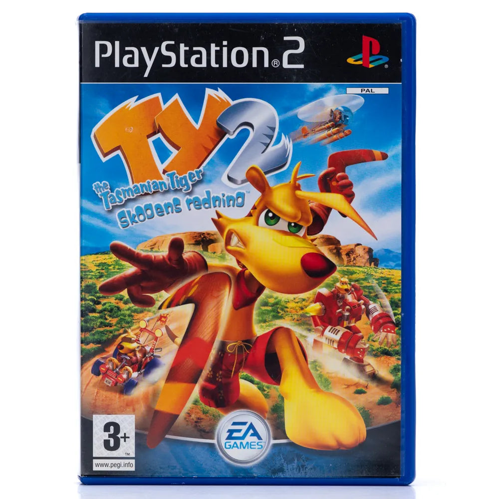 Ty 2 the Tasmanian Tiger Skogens Redning - PS2 spill - Retrospillkongen