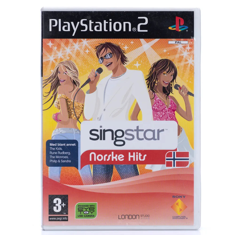 Singstar Norske Hits - PS2 spill - Retrospillkongen