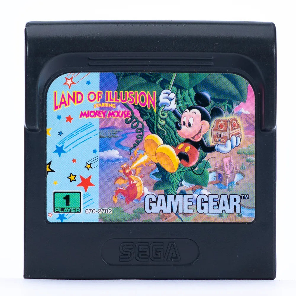 Land of Illusion starring Mickey Mouse - SEGA Game Gear spill - Retrospillkongen