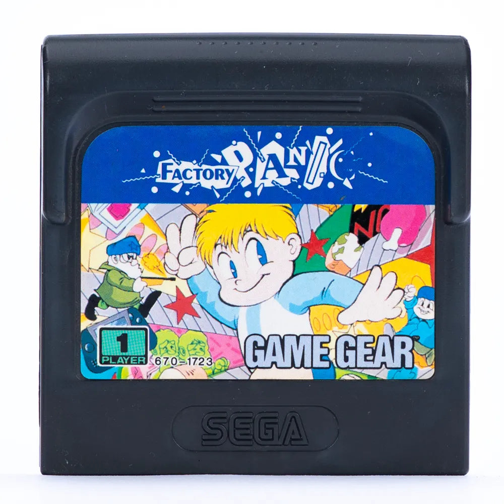 Factory Panic - SEGA Game Gear spill - Retrospillkongen