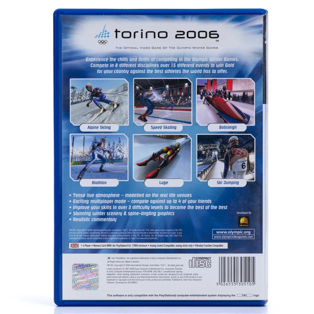 Torino 2006 - PS2 spill - Retrospillkongen