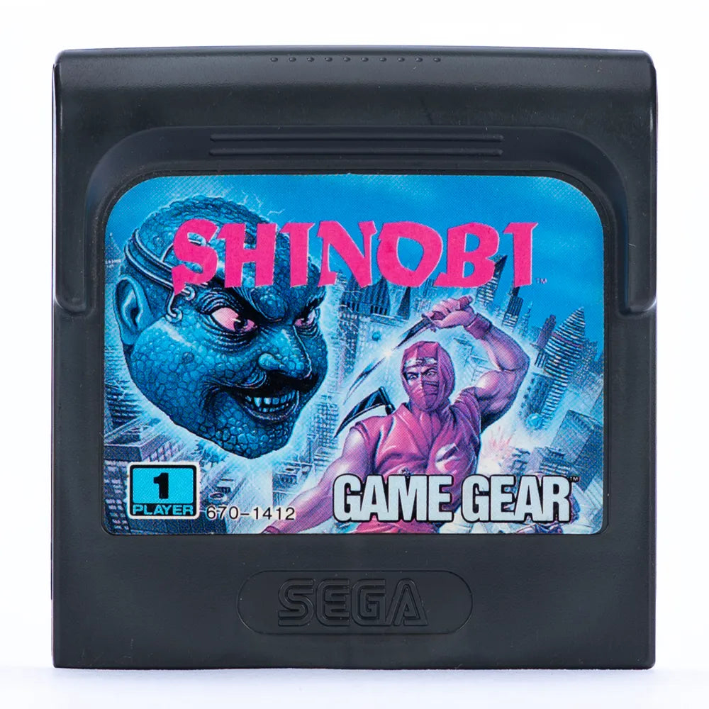 Shinobi - SEGA Game Gear spill - Retrospillkongen
