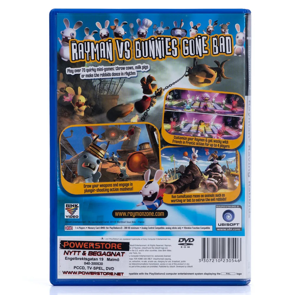Rayman: Raving Rabbids - PS2 spill - Retrospillkongen