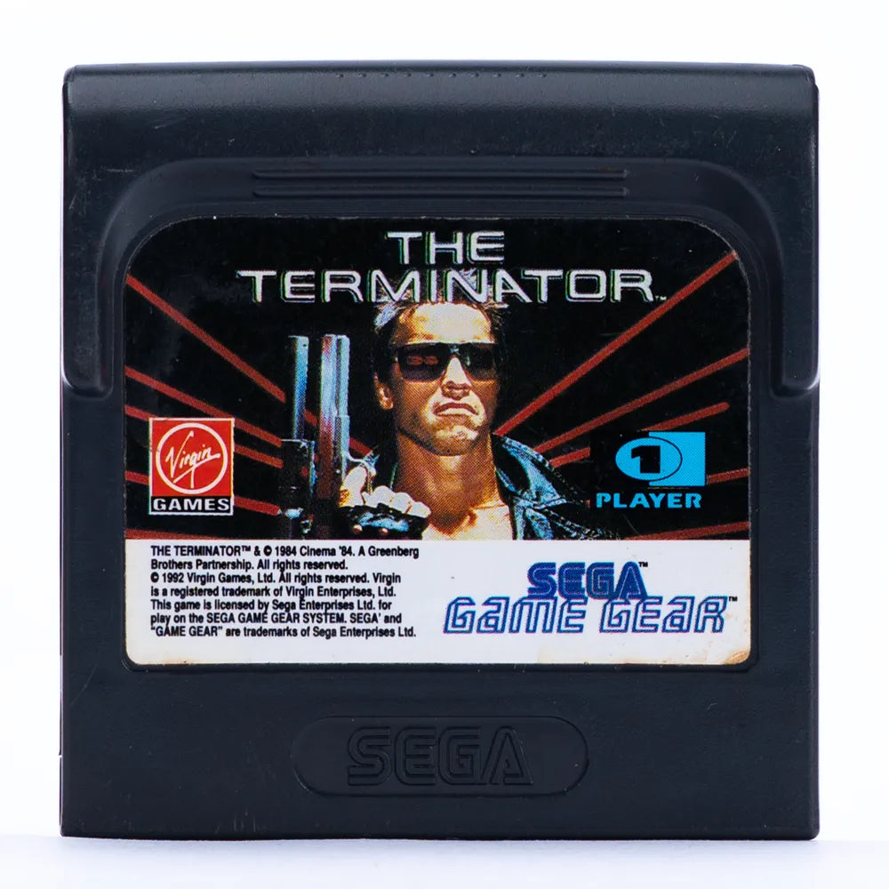 The Terminator - SEGA Game Gear spill - Retrospillkongen