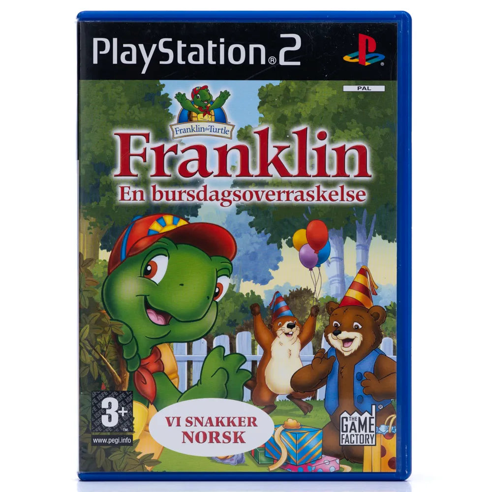 Franklin: En bursdagsoverraskelse - PS2 Spill - Retrospillkongen