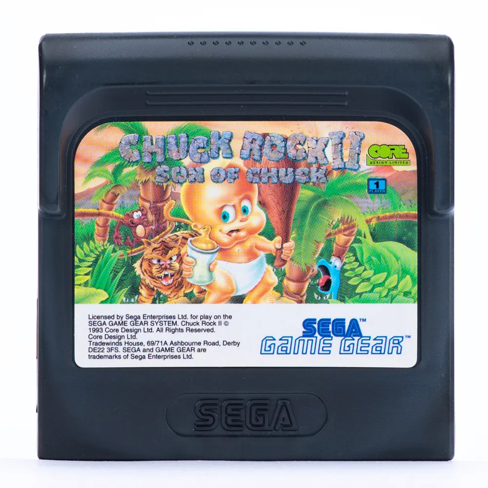 Chuck Rock II: Son of Chuck - SEGA Game Gear spill
