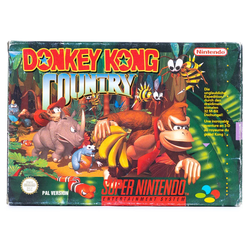 Donkey Kong Country - SNES spill (I Eske) - Retrospillkongen