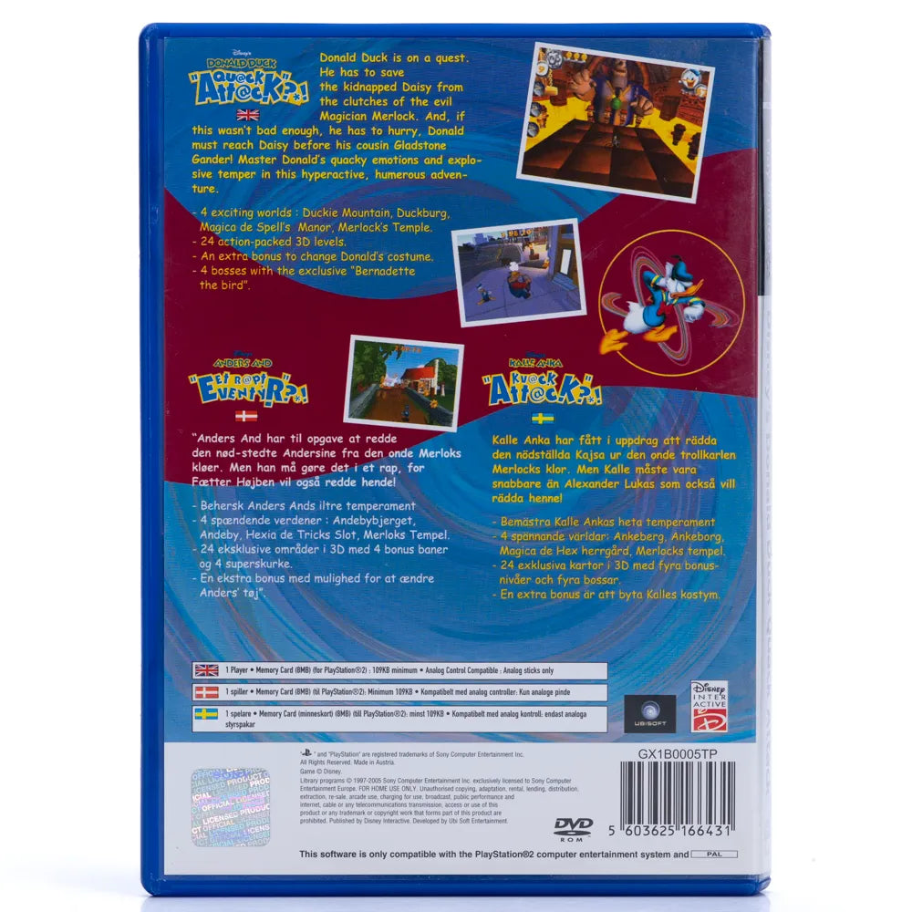 Disney's Donald Duck: Quack Attack - PS2 spill
