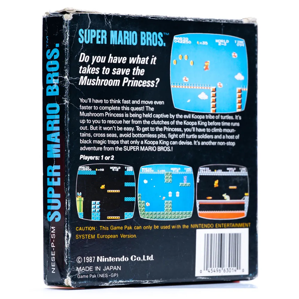 Super Mario Bros. - NES spill (I liten eske) - Retrospillkongen