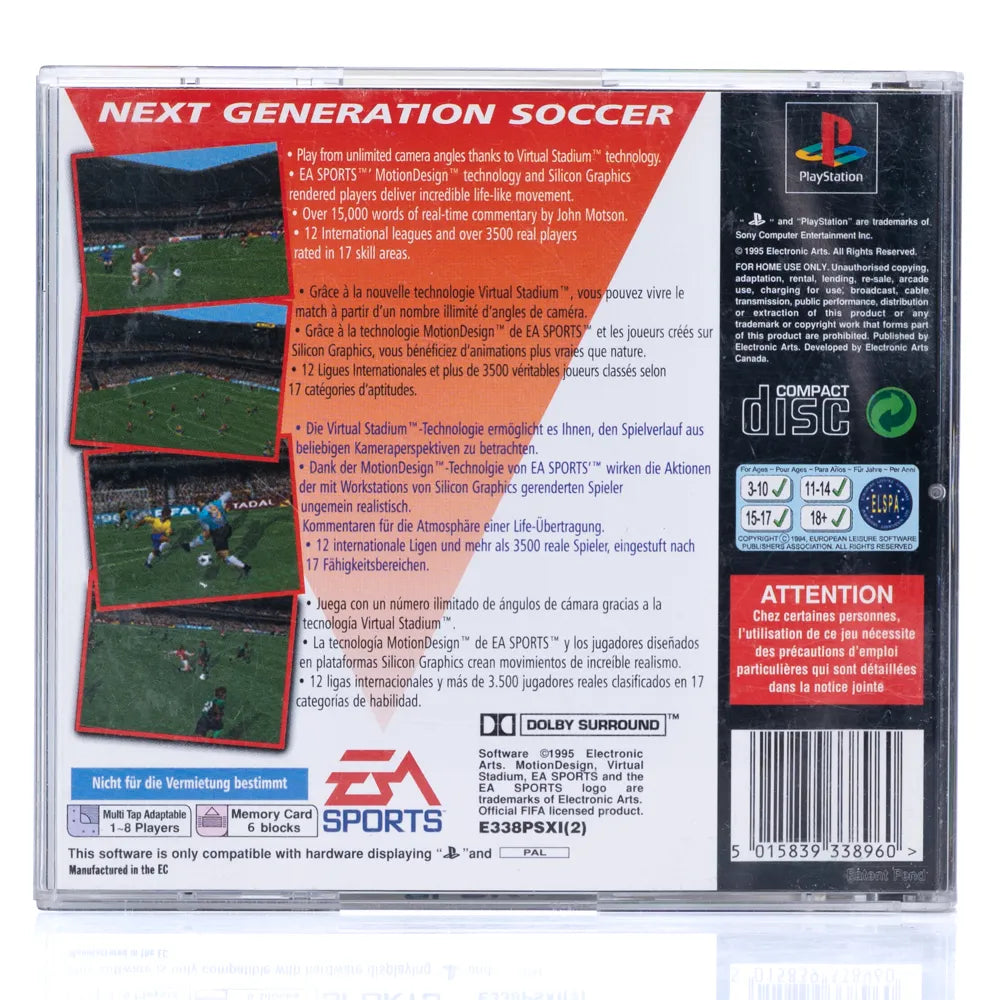 FIFA Soccer 96 - PS1 spill