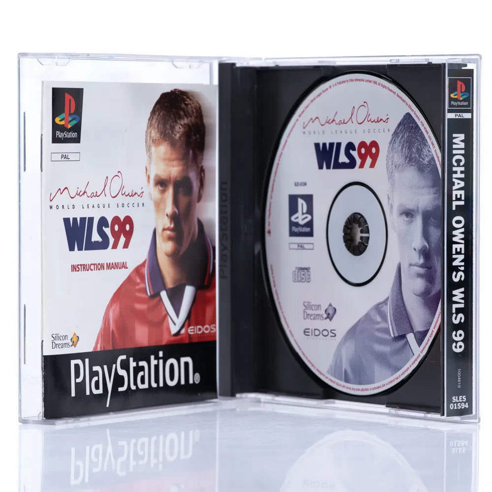 Michael Owen's WLS 99 - PS1 spill