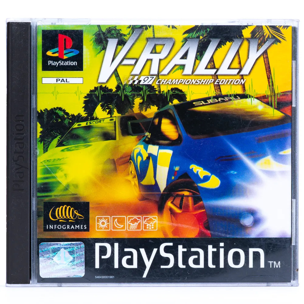 V-Rally: 97 Championship Edition - PS1 spill - Retrospillkongen