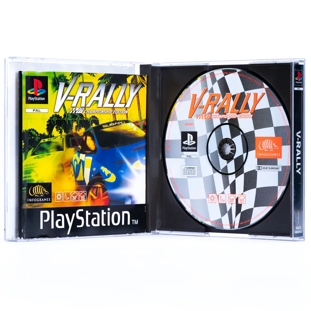 V-Rally: 97 Championship Edition - PS1 spill - Retrospillkongen