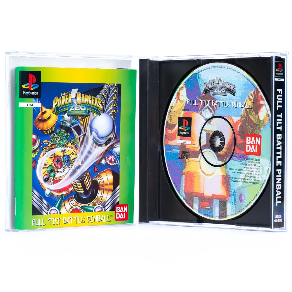 Power Rangers Zeo Full Tilt Battle - PS1 spill - Retrospillkongen