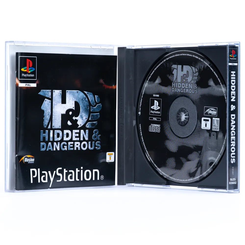 Hidden and Dangerous - PS1 spill - Retrospillkongen
