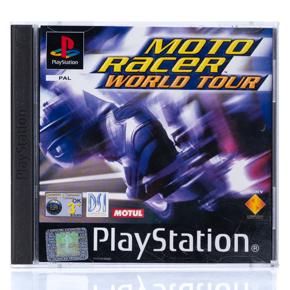 Moto Racer World Tour - PS1 spill - Retrospillkongen