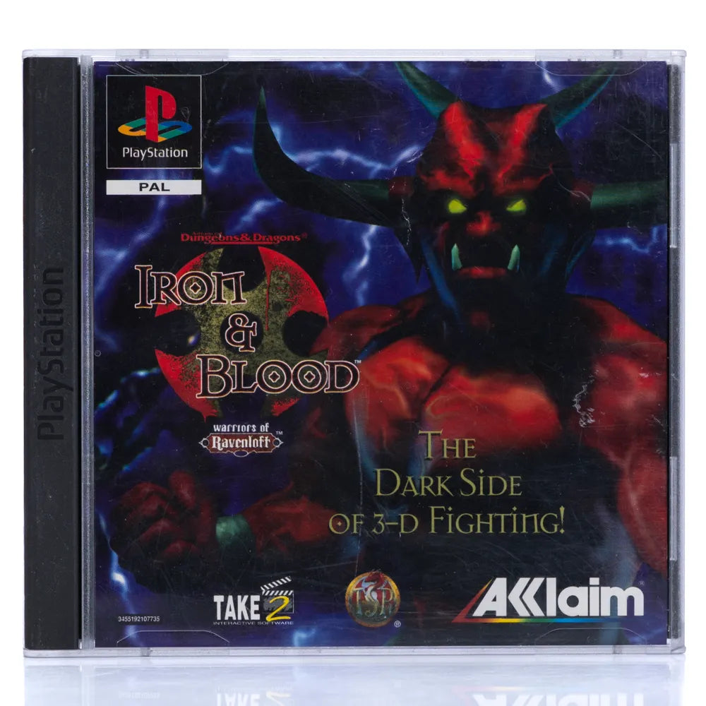 Iron & Blood: Warriors of Ravenloft - PS1 spill - Retrospillkongen