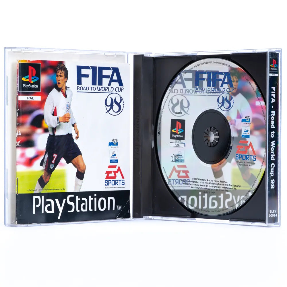 FIFA 98 Road to World Cup - PS1 spill - Retrospillkongen