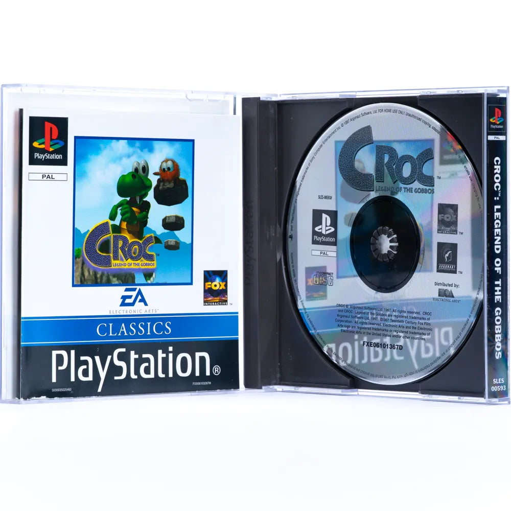 Croc: Legend of the Gobbos - PS1 spill - Retrospillkongen