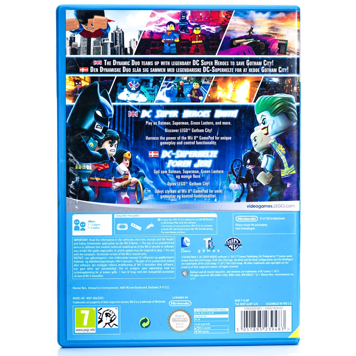 LEGO Batman 2: DC Super Heroes - Wii U Spill - Retrospillkongen