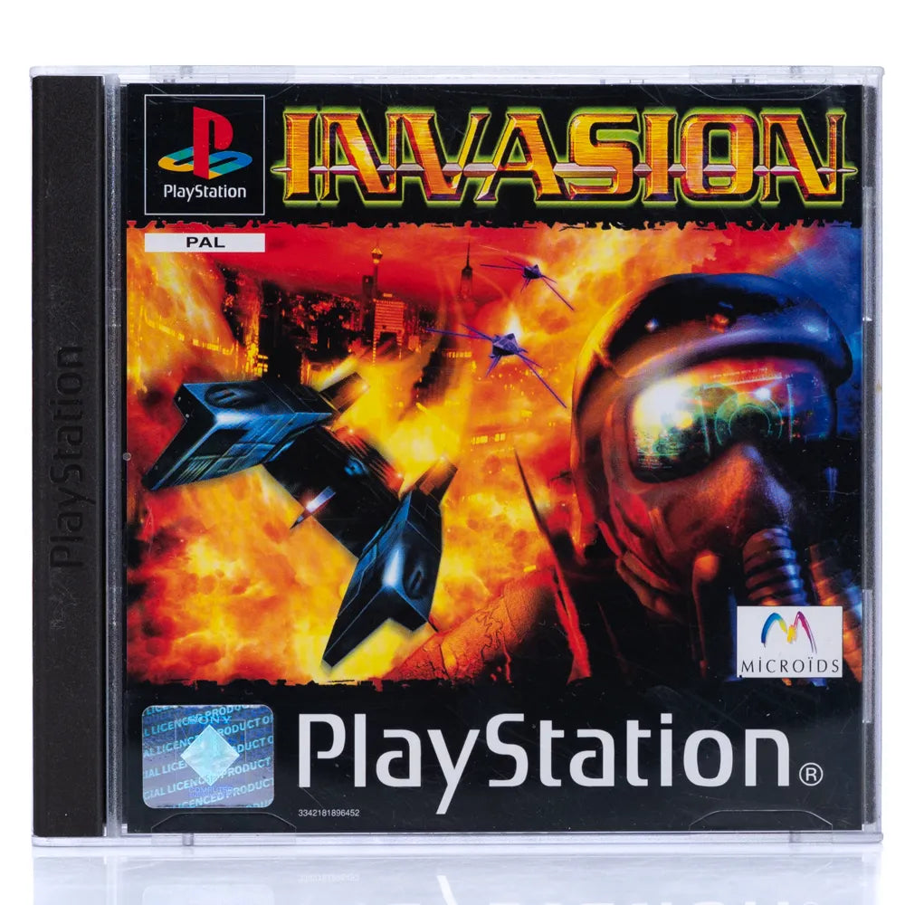 Invasion - PS1 spill - Retrospillkongen