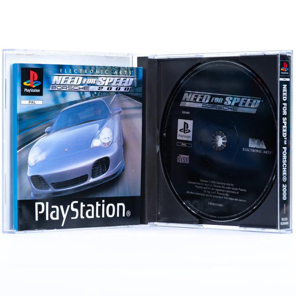 Need for Speed Porsche 2000 - PS1 spill - Retrospillkongen