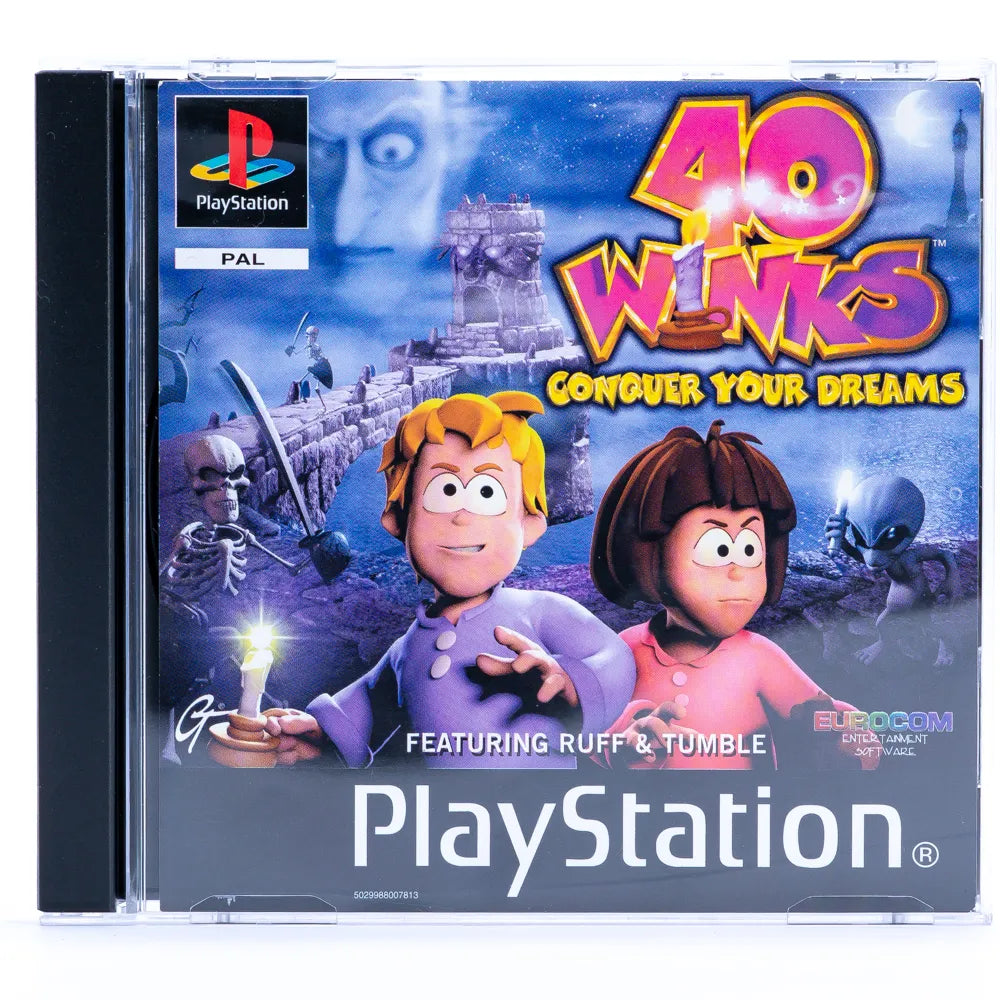 40 Winks - PS1 spill - Retrospillkongen
