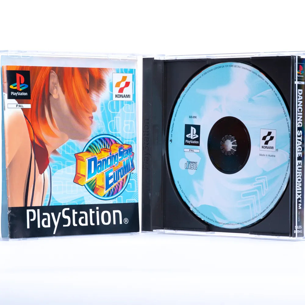 Dance Stage Euromix - PS1 spill - Retrospillkongen