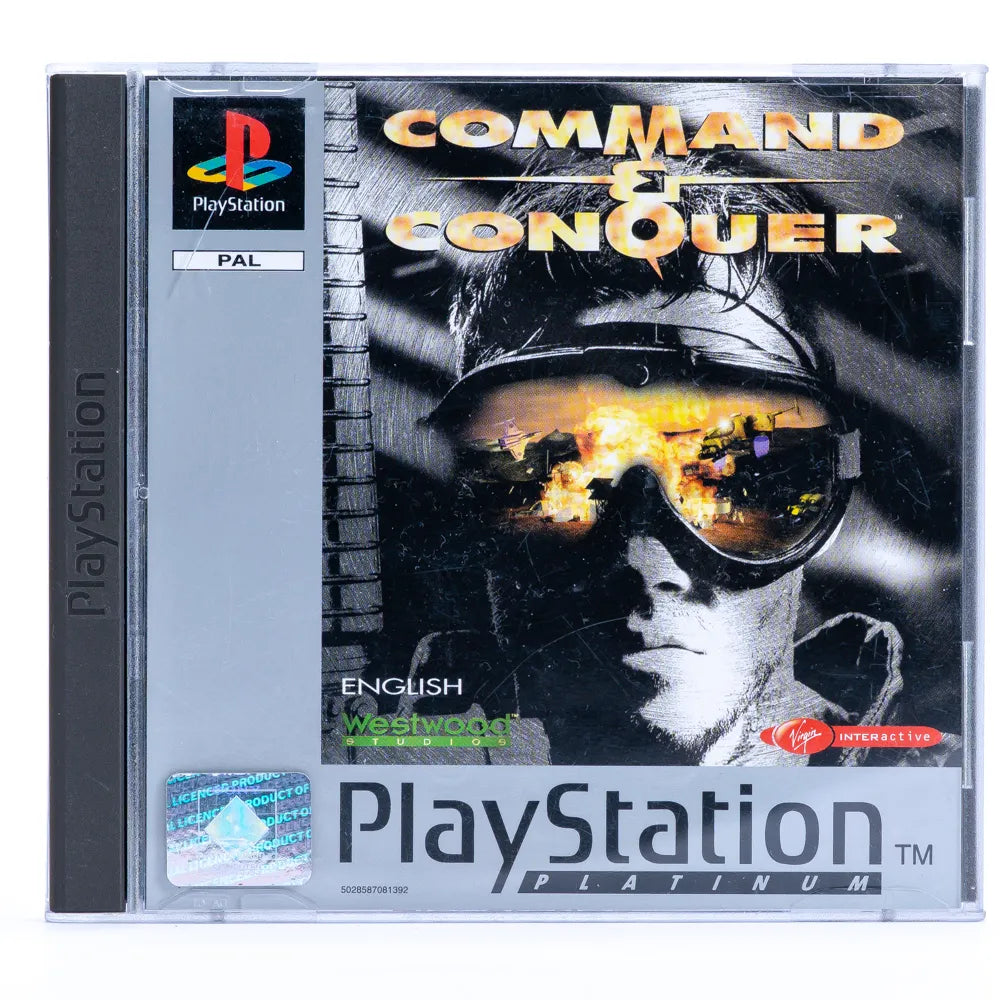 Command & Conquer - PS1 spill - Retrospillkongen