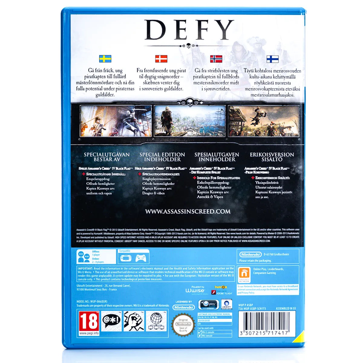 Assassin's Creed IV: Black Flag - Wii U Spill - Retrospillkongen