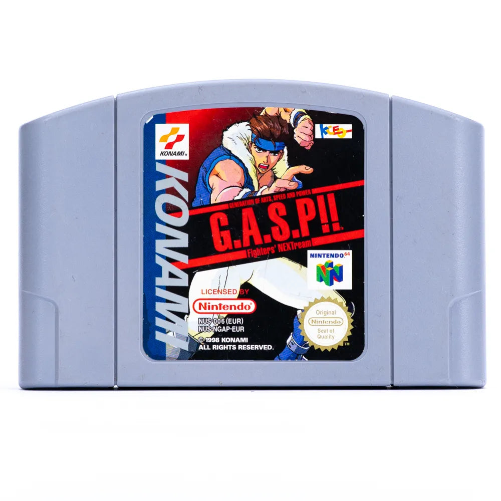 G.A.S.P!! Fighters’ NEXTream - N64 spill - Retrospillkongen