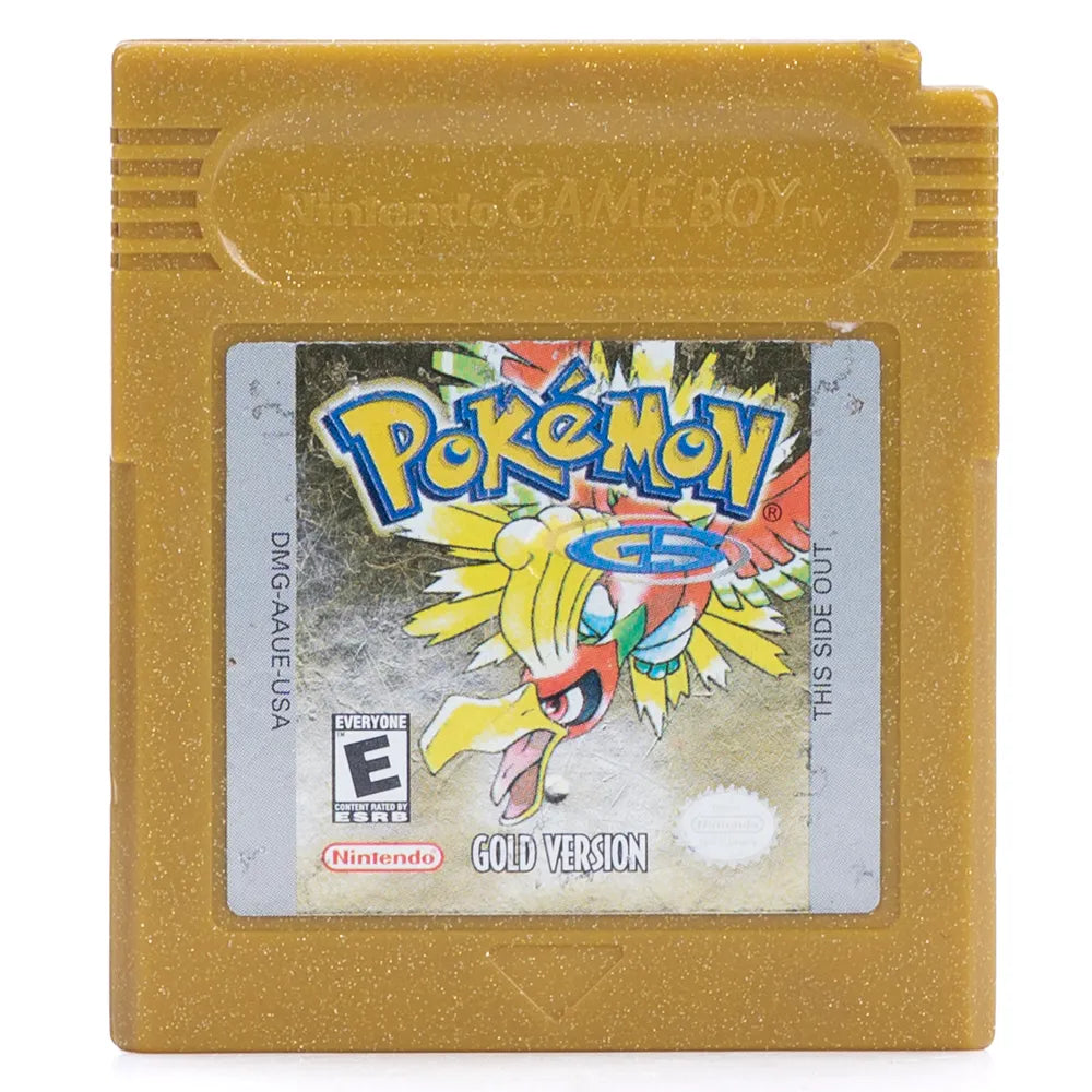 Pokémon Gold Version - Game Boy Color spill (NTSC, Regionfri)