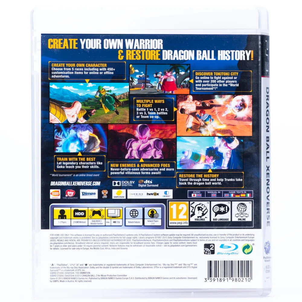 Dragon Ball XV Xenoverse - PS3 spill - Retrospillkongen