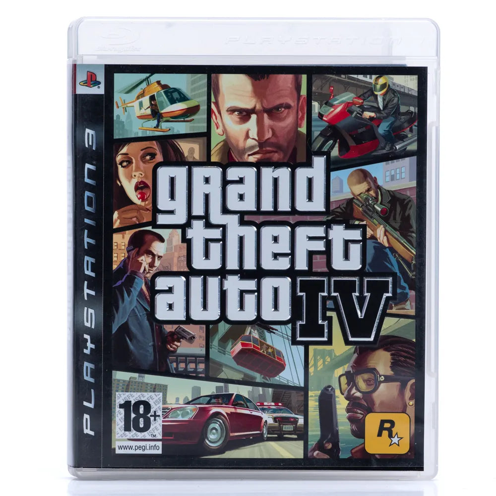 Grand Theft Auto IV - PS3 spill - Retrospillkongen