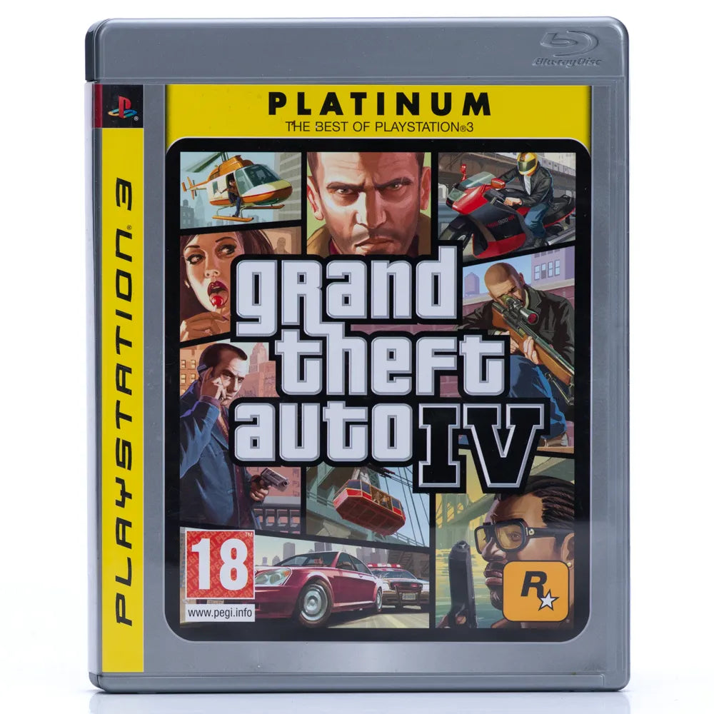 Grand Theft Auto IV - PS3 spill - Retrospillkongen