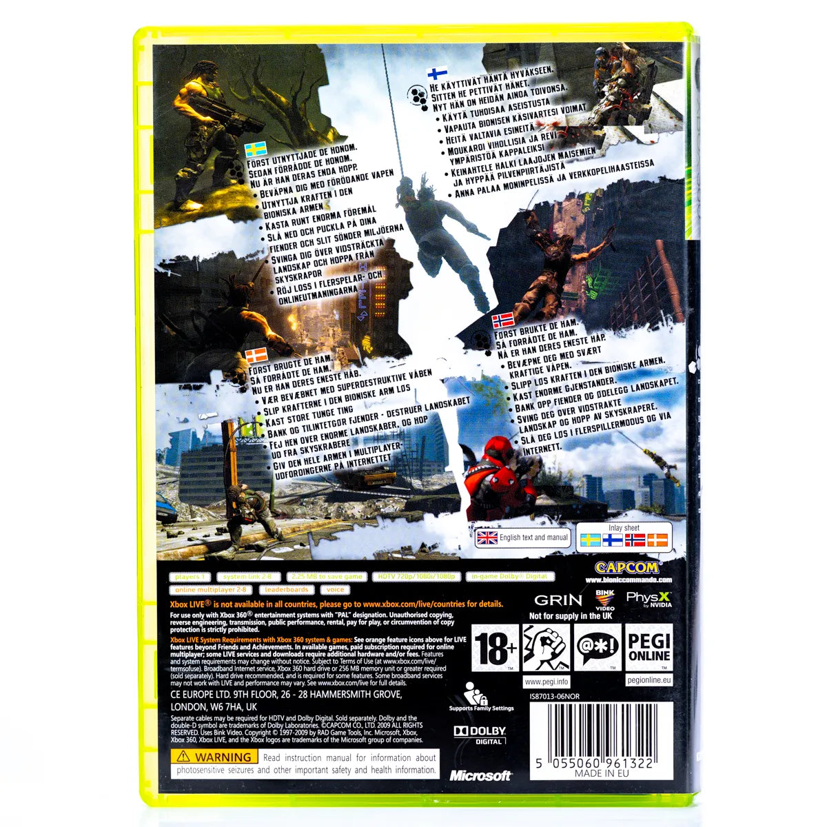 Bionic Commando - Xbox 360 spill - Retrospillkongen