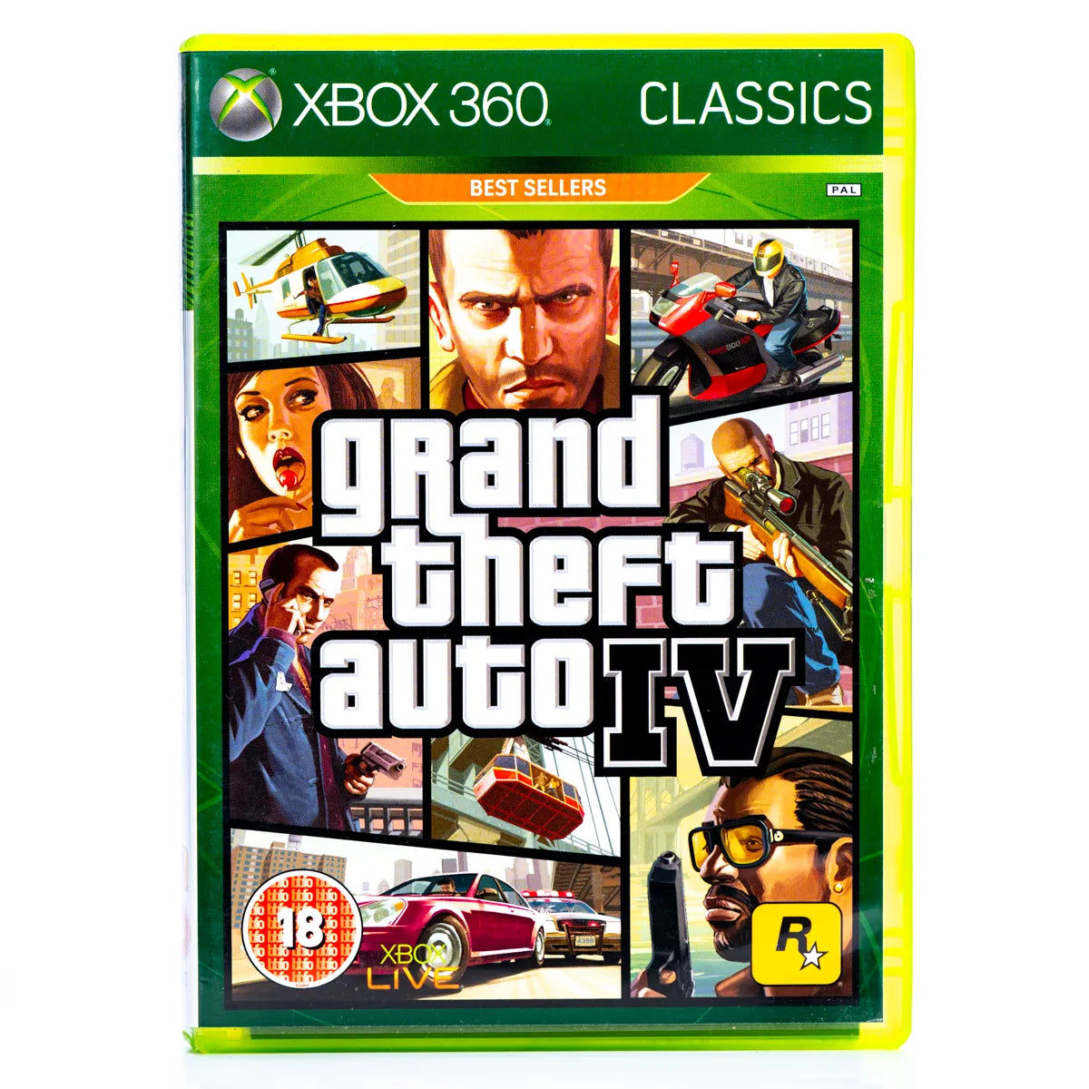 Grand Theft Auto IV - Xbox 360 spill - Retrospillkongen