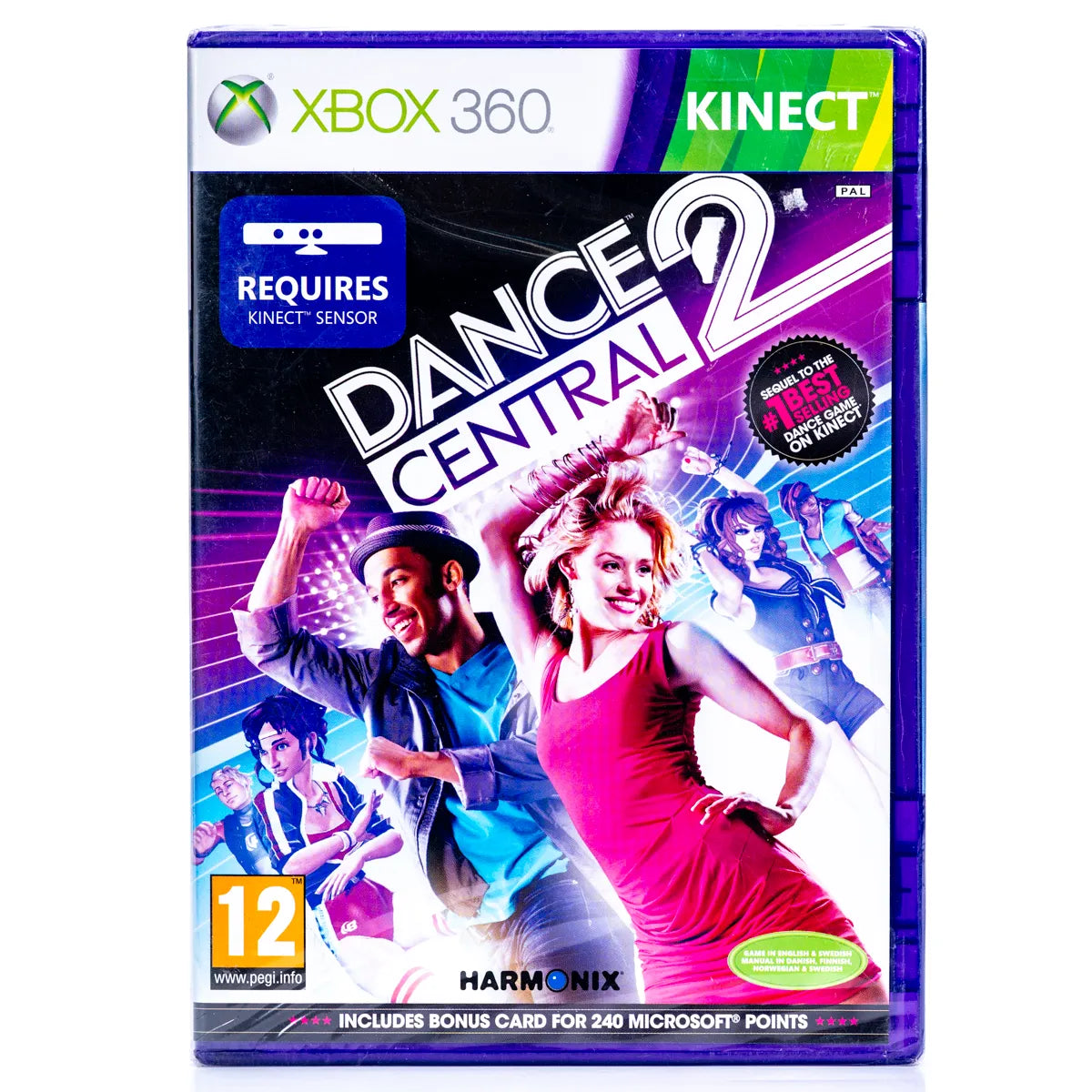 Dance Central 2 - Xbox 360 spill (Forseglet) - Retrospillkongen