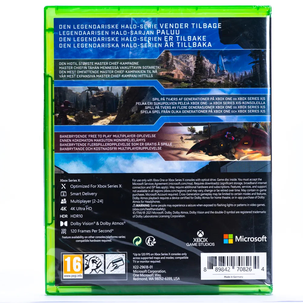 Halo: Infinite - Xbox One / Series X spill (Forseglet) - Retrospillkongen