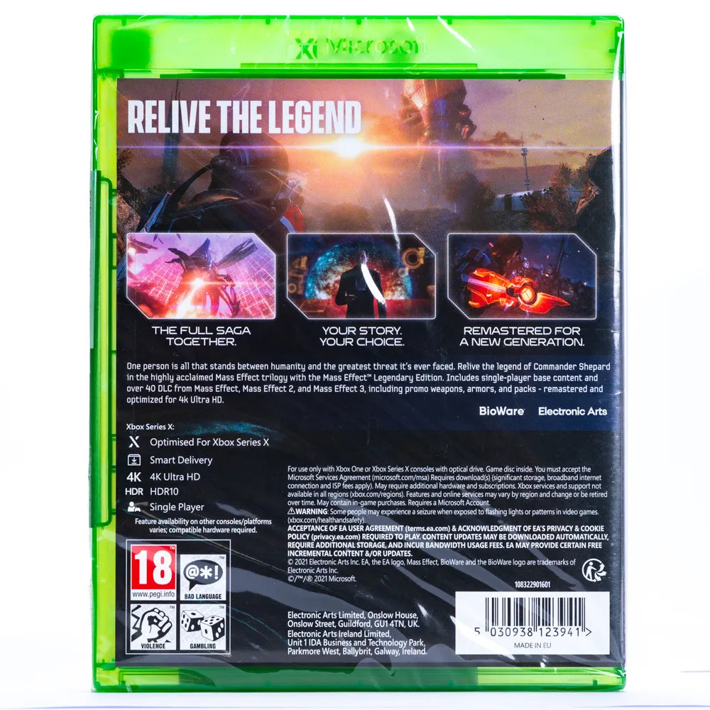 Mass Effect: Legendary Edition - Xbox One / Series X spill (Forseglet) - Retrospillkongen