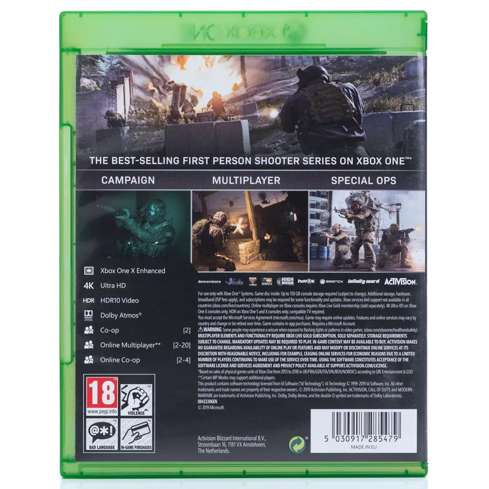 Call of Duty: Modern Warfare - Xbox One spill - Retrospillkongen