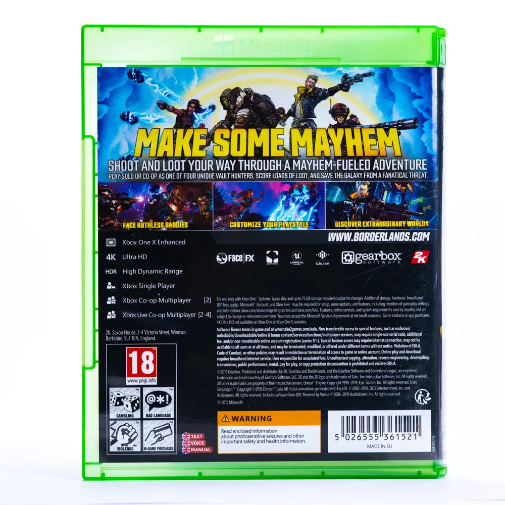 Borderlands 3 - Xbox One spill - Retrospillkongen
